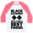 Virgin Teez  Baseball Tee Unisex Classic Baseball Tee / x-small / White/Neon Pink BLACK DIAMONDS ARE A GIRL'S BEST FRIEND UNISEX CLASSIC BASEBALL TEE