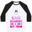 Virgin Teez  Baseball Tee Unisex Classic Baseball Tee / x-small / White/Black BLACK DIAMONDS ARE A GIRL'S BEST FRIEND UNISEX CLASSIC BASEBALL TEE