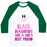 Virgin Teez  Baseball Tee Unisex Classic Baseball Tee / x-small / White/Dark Green BLACK DIAMONDS ARE A GIRL'S BEST FRIEND UNISEX CLASSIC BASEBALL TEE