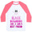 Virgin Teez  Baseball Tee Unisex Classic Baseball Tee / x-small / White/Neon Pink BLACK DIAMONDS ARE A GIRL'S BEST FRIEND UNISEX CLASSIC BASEBALL TEE