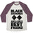 Virgin Teez  Baseball Tee Unisex Tri-Blend Baseball Tee / small / Oatmeal / Maroon BLACK DIAMONDS ARE A GIRL'S BEST FRIEND UNISEX TRI-BLEND BASEBALL TEE