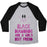 Virgin Teez  Baseball Tee Unisex Tri-Blend Baseball Tee / small / Athletic Gray / Black BLACK DIAMONDS ARE A GIRL'S BEST FRIEND UNISEX TRI-BLEND BASEBALL TEE