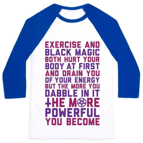 Virgin Teez  Baseball Tee Unisex Classic Baseball Tee / x-small / White/Blue BLACK MAGIC UNISEX CLASSIC BASEBALL TEE