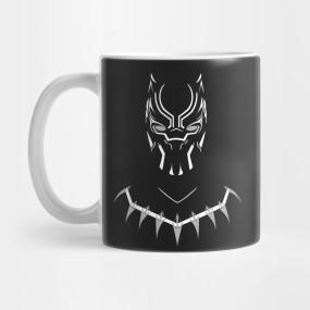 VIRGIN TEEZ Mug Simple Mug Black Panther Mug