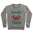Virgin Teez  Pullover Crewneck Sweatshirt / x-small / Heathered Gray BLAME YOGA CREWNECK SWEATSHIRT