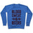 Virgin Teez  Pullover Crewneck Sweatshirt / x-small / Heathered Blue BLOOD SWEAT & BEERS CREWNECK SWEATSHIRT