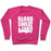 Virgin Teez  Pullover Crewneck Sweatshirt / x-small / Deep Pink BLOOD SWEAT & CHALK CREWNECK SWEATSHIRT