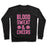 Virgin Teez  Pullover Crewneck Sweatshirt / x-small / Black BLOOD SWEAT & CHEERS CREWNECK SWEATSHIRT