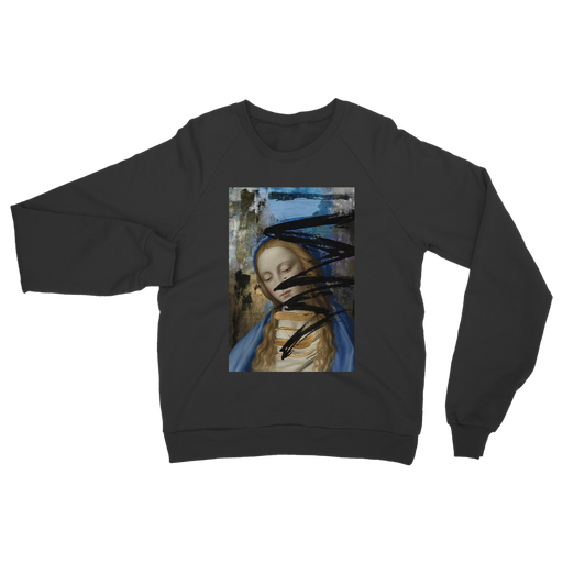 VIRGIN TEEZ Sweat shirt Black / S Blue Classic Adult Sweatshirt