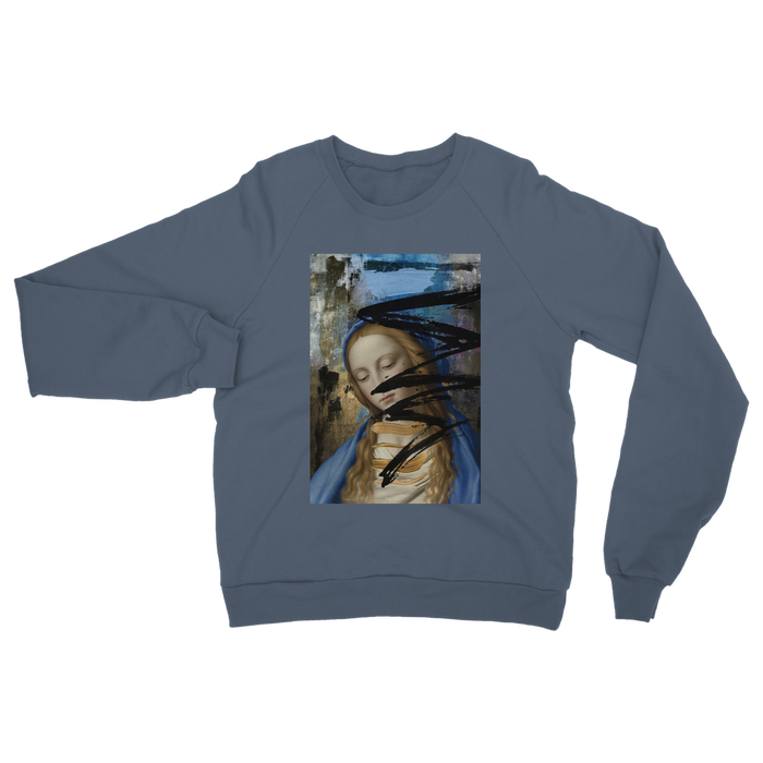 VIRGIN TEEZ Sweat shirt Airforce Blue / S Blue Classic Adult Sweatshirt