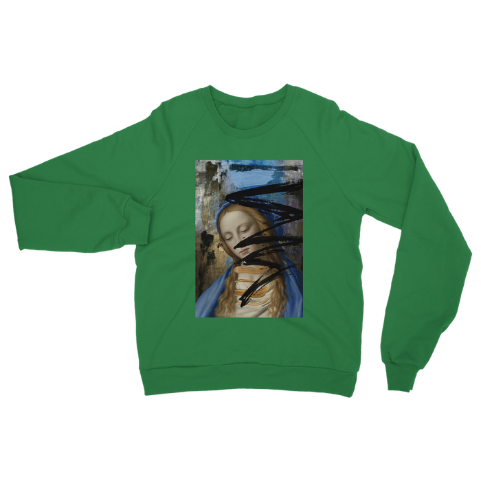 VIRGIN TEEZ Sweat shirt Kelly Green / S Blue Classic Adult Sweatshirt