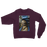 VIRGIN TEEZ Sweat shirt Burgundy / S Blue Classic Adult Sweatshirt