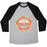 Virgin Teez  Baseball Tee Unisex Tri-Blend Baseball Tee / small / Athletic Gray / Black BODY BY BACON (TANK) UNISEX TRI-BLEND BASEBALL TEE