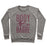 Virgin Teez  Pullover Crewneck Sweatshirt / x-small / Heathered Gray BODY BY BARRE CREWNECK SWEATSHIRT