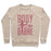 Virgin Teez  Pullover Crewneck Sweatshirt / x-small / Heathered Oatmeal BODY BY BARRE CREWNECK SWEATSHIRT