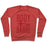 Virgin Teez  Pullover Crewneck Sweatshirt / x-small / Heathered Red BODY BY BARRE CREWNECK SWEATSHIRT