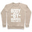 Virgin Teez  Pullover Crewneck Sweatshirt / x-small / Heathered Oatmeal BODY BY BURPEES CREWNECK SWEATSHIRT