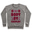 Virgin Teez  Pullover Crewneck Sweatshirt / x-small / Heathered Gray BODY BY COSPLAY CREWNECK SWEATSHIRT