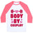 Virgin Teez  Baseball Tee Unisex Classic Baseball Tee / x-small / White/Neon Pink BODY BY COSPLAY UNISEX CLASSIC BASEBALL TEE