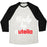 Virgin Teez  Baseball Tee Unisex Tri-Blend Baseball Tee / small / Oatmeal / Black BODY BY NUTELLA UNISEX TRI-BLEND BASEBALL TEE