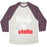 Virgin Teez  Baseball Tee Unisex Tri-Blend Baseball Tee / small / Oatmeal / Maroon BODY BY NUTELLA UNISEX TRI-BLEND BASEBALL TEE