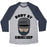 Virgin Teez  Baseball Tee Unisex Tri-Blend Baseball Tee / small / Athletic Gray / Navy BODY BY OMNICORP UNISEX TRI-BLEND BASEBALL TEE