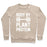 Virgin Teez  Pullover Crewneck Sweatshirt / x-small / Heathered Oatmeal BODY BY PLANT PROTEIN CREWNECK SWEATSHIRT