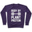 Virgin Teez  Pullover Crewneck Sweatshirt / x-small / Purple BODY BY PLANT PROTEIN CREWNECK SWEATSHIRT