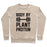 Virgin Teez  Pullover Crewneck Sweatshirt / x-small / Heathered Oatmeal BODY BY PLANT PROTEIN CREWNECK SWEATSHIRT