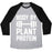 Virgin Teez  Baseball Tee Unisex Tri-Blend Baseball Tee / small / Athletic Gray / Black BODY BY PLANT PROTEIN UNISEX TRI-BLEND BASEBALL TEE