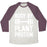 Virgin Teez  Baseball Tee Unisex Tri-Blend Baseball Tee / small / Oatmeal / Maroon BODY BY PLANT PROTEIN UNISEX TRI-BLEND BASEBALL TEE