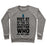 Virgin Teez  Pullover Crewneck Sweatshirt / x-small / Heathered Gray BODY BY SITTING IN FRONT OF MY T.V. AND WATCHING DOCTOR WHO. CREWNECK SWEATSHIRT