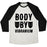 Virgin Teez  Baseball Tee Unisex Tri-Blend Baseball Tee / small / Oatmeal / Black BODY BY VIBRANIUM PARODY UNISEX TRI-BLEND BASEBALL TEE