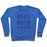 Virgin Teez  Pullover Crewneck Sweatshirt / x-small / Heathered Blue BODY BY VIBRANIUM PARODY WHITE PRINT CREWNECK SWEATSHIRT