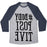 Virgin Teez  Baseball Tee #BODY POSITIVE MIRROR VERSION UNISEX TRI-BLEND BASEBALL TEE