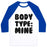 Virgin Teez  Baseball Tee Unisex Classic Baseball Tee / x-small / White/Blue BODY TYPE: MINE UNISEX CLASSIC BASEBALL TEE