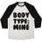Virgin Teez  Baseball Tee Unisex Tri-Blend Baseball Tee / small / Oatmeal / Black BODY TYPE: MINE UNISEX TRI-BLEND BASEBALL TEE