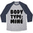 Virgin Teez  Baseball Tee Unisex Tri-Blend Baseball Tee / small / Athletic Gray / Navy BODY TYPE: MINE UNISEX TRI-BLEND BASEBALL TEE