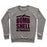 Virgin Teez  Pullover Crewneck Sweatshirt / x-small / Heathered Gray BOMBSHELL IN PROGRESS CREWNECK SWEATSHIRT