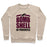 Virgin Teez  Pullover Crewneck Sweatshirt / x-small / Heathered Oatmeal BOMBSHELL IN PROGRESS CREWNECK SWEATSHIRT