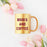 Books And Coffee Gold & Silver Mug