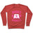 Virgin Teez  Pullover Crewneck Sweatshirt / x-small / Heathered Red BOOKS & BARBELLS CREWNECK SWEATSHIRT
