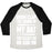 Virgin Teez  Baseball Tee Unisex Tri-Blend Baseball Tee / small / Oatmeal / Black BOOM CLAP THE SOUND OF MY BAT THE CLEATS GO ON AND ON UNISEX TRI-BLEND BASEBALL TEE