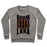 Virgin Teez  Pullover Crewneck Sweatshirt / x-small / Heathered Gray BOOM SHAKA LAKA! CREWNECK SWEATSHIRT