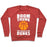 Virgin Teez  Pullover Crewneck Sweatshirt / x-small / Heathered Red BOOM, THUNK, THE SOUND OF MY DUNKS CREWNECK SWEATSHIRT