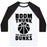 Virgin Teez  Baseball Tee Unisex Classic Baseball Tee / x-small / White/Black BOOM, THUNK, THE SOUND OF MY DUNKS UNISEX CLASSIC BASEBALL TEE