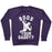 Virgin Teez  Pullover Crewneck Sweatshirt / x-small / Purple BOOS YOUR DADDY CREWNECK SWEATSHIRT