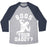 Virgin Teez  Baseball Tee Unisex Tri-Blend Baseball Tee / small / Athletic Gray / Navy BOOS YOUR DADDY UNISEX TRI-BLEND BASEBALL TEE