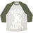 Virgin Teez  Baseball Tee Unisex Tri-Blend Baseball Tee / small / Oatmeal / Moss BOOS YOUR DADDY UNISEX TRI-BLEND BASEBALL TEE
