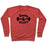 Virgin Teez  Pullover Crewneck Sweatshirt / x-small / Heathered Red BOOTY AND BICEPS CREWNECK SWEATSHIRT